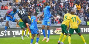 Léopards-Bafana Bafana : Après une série de victoires, les Léopards de la RDC s’inclinent en Afrique du Sud (amical)