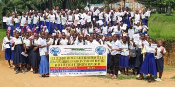 Kalehe : Le Club des filles reporters de la RCBu sensibilise 150 filles sur l&rsquo;hygiène menstruelle