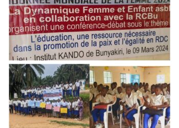 Bunyakiri : la Dynamique Femme et Enfant et la RCBu sensibilisent des élèves sur la paix et l’équité
