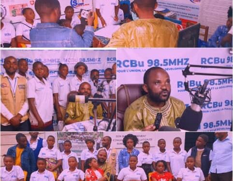 Kalehe : le Directeur pays de TPO RDC, Doris Bengibabuya visite la Radio Communautaire Bunyakiri