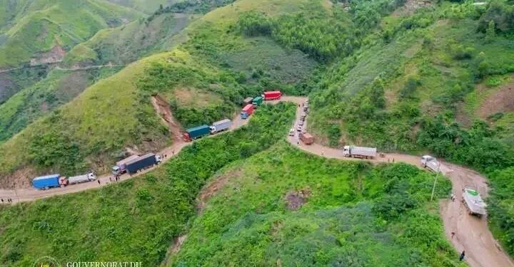 Infrastructures routières : Délabrement très avancé de la route dans les escarpements de Ngomo, une urgence pour le gouvernement congolais 