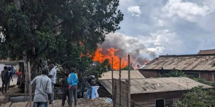 Bukavu : Un mort et des blessés après incendie du dépôt PAM à la Brasserie