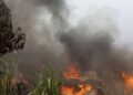 Bukavu : Un enfant trouve la mort dans un incendie qui consume plus de 40 maisons et une quinzaine détruites à Mulambula