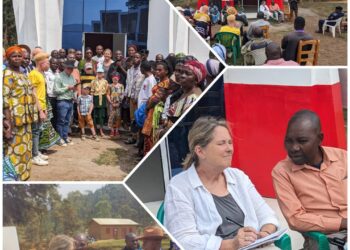 Kaziba : Une délégation venant de l’Amérique visite le mausolée des massacres perpétrés à Kaziba en 1996 et rend hommage aux rescapés 