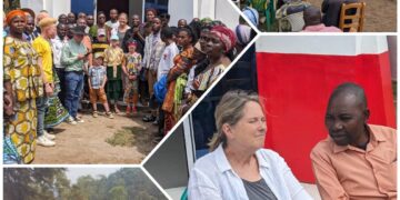 Kaziba : Une délégation venant de l’Amérique visite le mausolée des massacres perpétrés à Kaziba en 1996 et rend hommage aux rescapés 