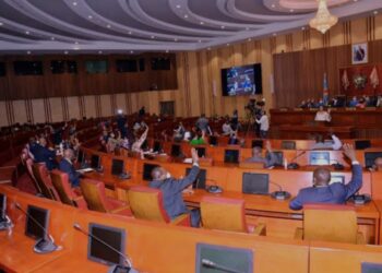 Salle de plénières du sénat de la RDC