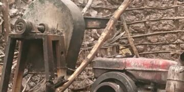 Nyangezi : Des personnes inconnues mal intentionnées incendient une maison où est installé un moulin à kahinga