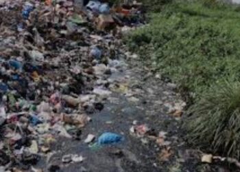 Nyangezi : le collecteur Kufé de nouveau bouché, une action urgente avant la tombée des pluies 