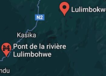 Mwenga : les eaux de la rivière Lulimbokwe emportent quatre enfants dans la localité Buhamba