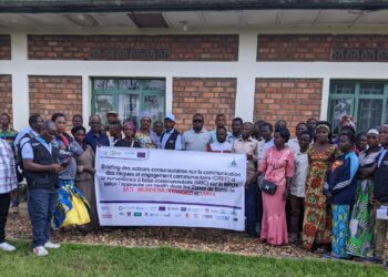 Nyangezi : ARPS forme les acteurs communautaires sur la communication des risques et la surveillance à base communautaire sur le M-Pox