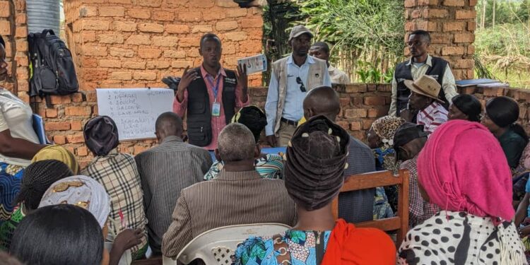 Nyangezi : ARPS intensifie les séances de sensibilisation contre le M-Pox dans la zone de santé de Nyangezi