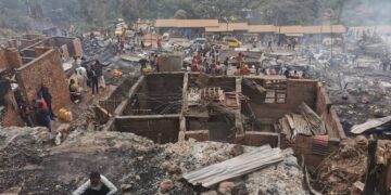 Bukavu : un enfant meurt et plusieurs maisons dévastées dans un incendie à Kadutu.