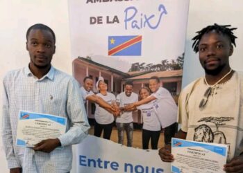Bukavu : L’humoriste Jospin de Mars Kubota et le slameur Mérou Mégaphone désormais « Ambassadeurs de la Paix dans l’Est de la RDC »