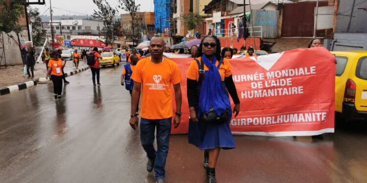 Sud-kivu : Journée mondiale de l&rsquo;aide humanitaire, les ONGs plaident pour l&rsquo;ouverture du couloir humanitaire afin d&rsquo;atteindre les personnes vulnérables