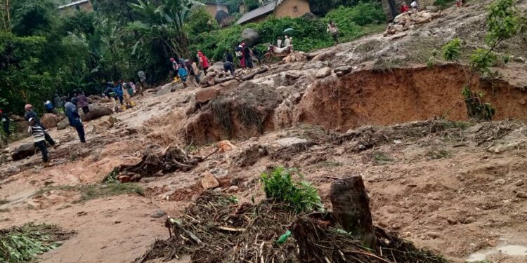 Kalehe : sept personnes périssent lors des fortes pluies et d’importants dégâts matériels