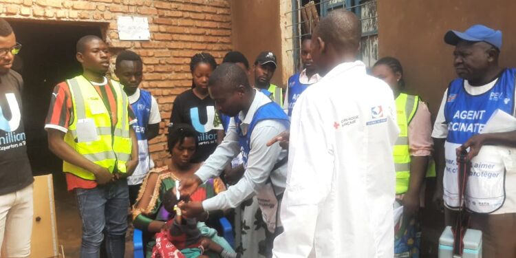 Walungu : 46 193 enfants de 0 à 59 mois concernés par le vaccin contre la poliomyélite dans la zone de santé de Nyangezi