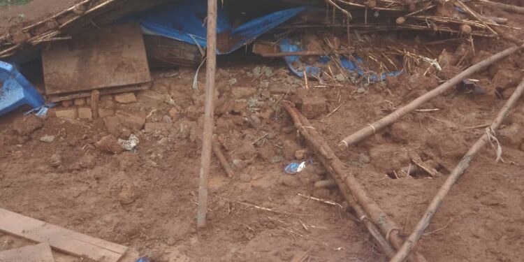 Walungu : des pluies torrentielles causent d’importants dégâts matériels dans plusieurs villages