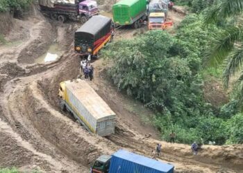 Sud-Kivu : dégradation alarmante de la RN2, une peine pour les cultivateurs et usagers