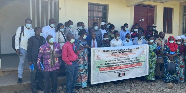 ‎Idjwi : le CPR ouvre les échanges sur la gouvernance des ressources naturelles en chefferies Rubenga et Ntambuka ‎